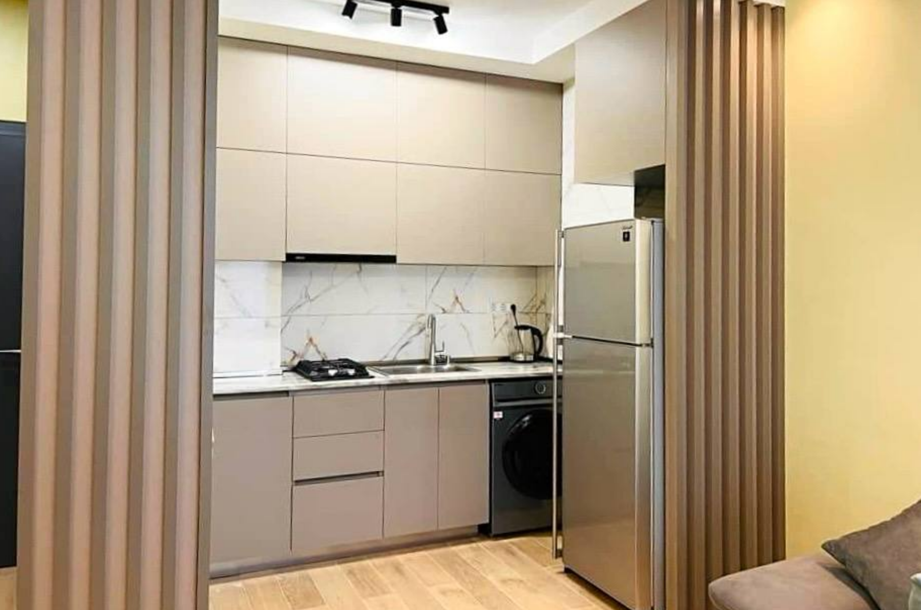 Сдаётся отличная квартира 1+1 с качественным ремонтом в STATUS HOUSE