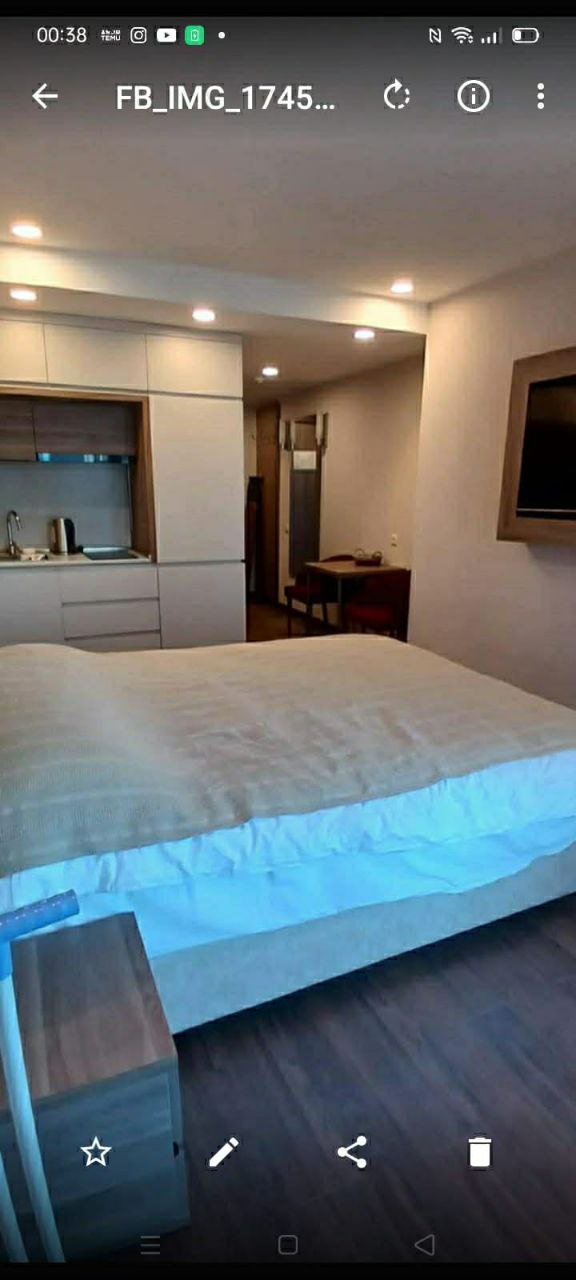 Сдам студию с новым ремонтом